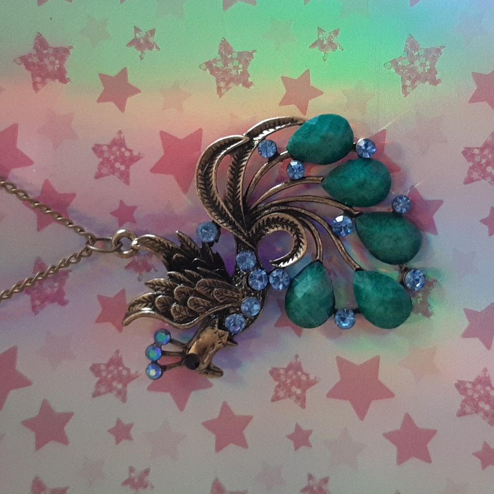 Peacock Fashion Necklace New